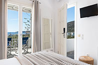 Rooms in Sifnos with sea view