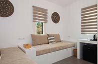 The second bedroom of the family suite