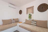 The second bedroom of the family suite